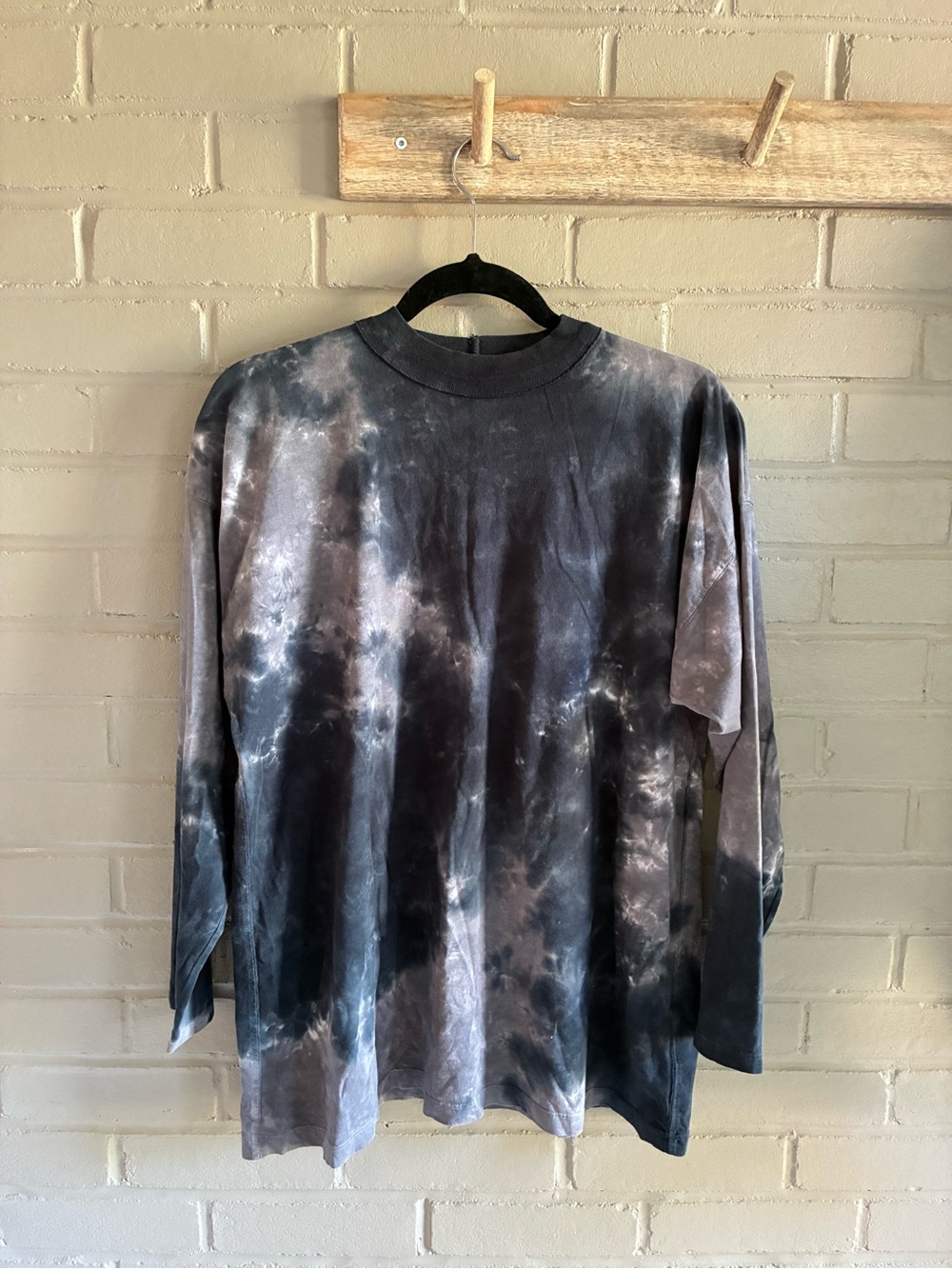 Free People Tie-Dye Oversized Long Sleeve